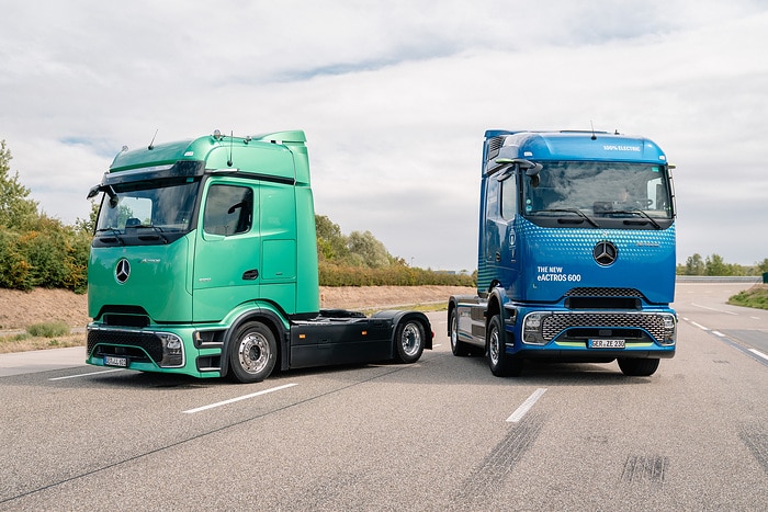 Elektrischer Volumentransport: Mercedes-Benz Trucks präsentiert den eActros Lowliner auf der IAA Transportation