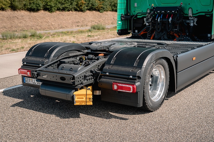 Elektrischer Volumentransport: Mercedes-Benz Trucks präsentiert den eActros Lowliner auf der IAA Transportation