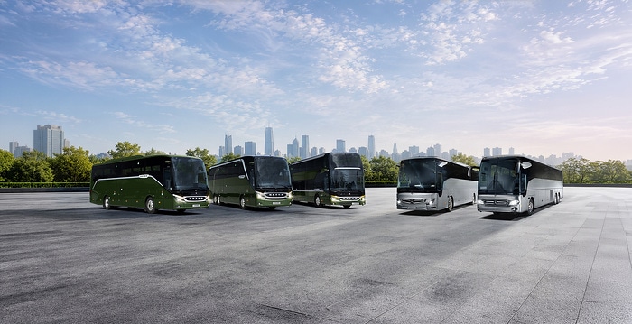 Daimler Buses modernisiert sein Reisebusportfolio
