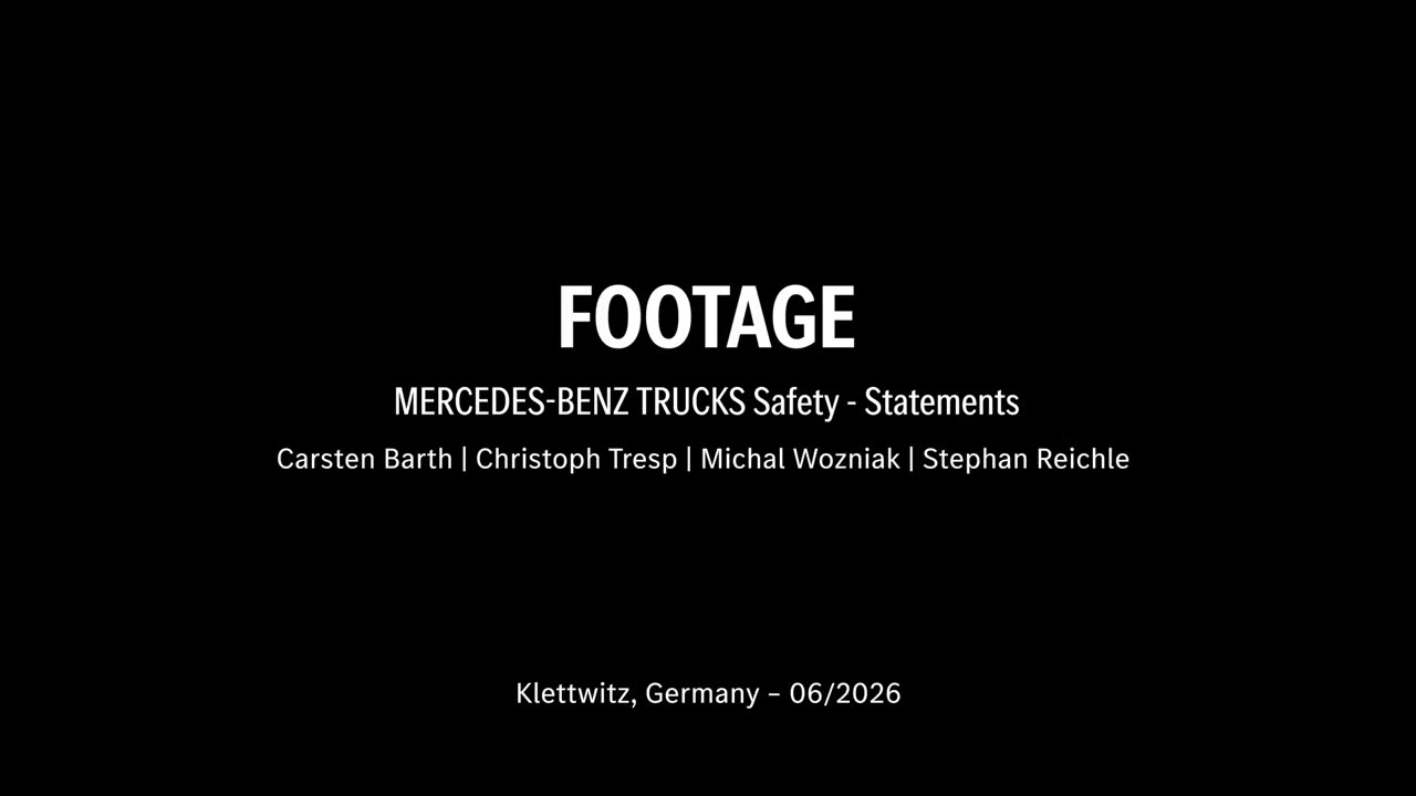 Daimler Truck zeigt neue und weiterentwickelte Sicherheits-Assistenzsysteme für Lkw und Reisebusse