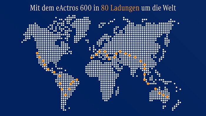 From Hanover around the world: Elektrotrucker Tobias Wagner starts global eActros 600 expedition