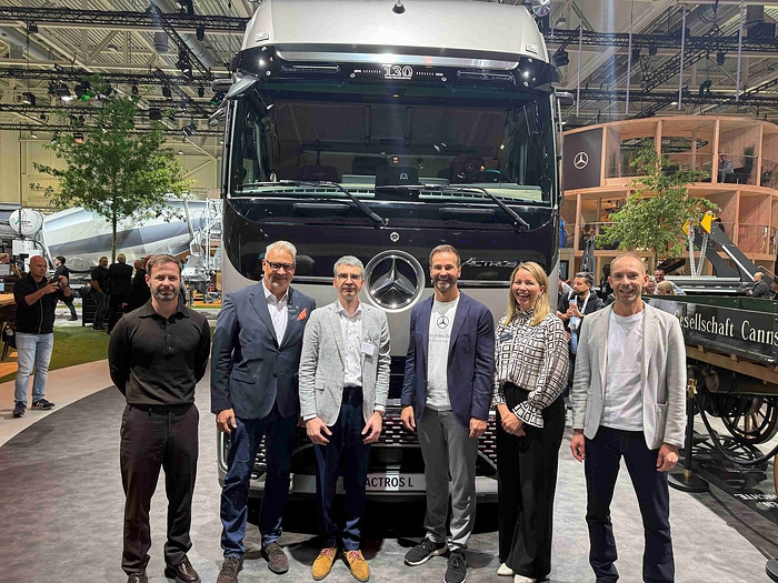 Mercedes-Benz Trucks und Girteka vereinbaren Lieferung von 900 neuen Actros L ProCabin