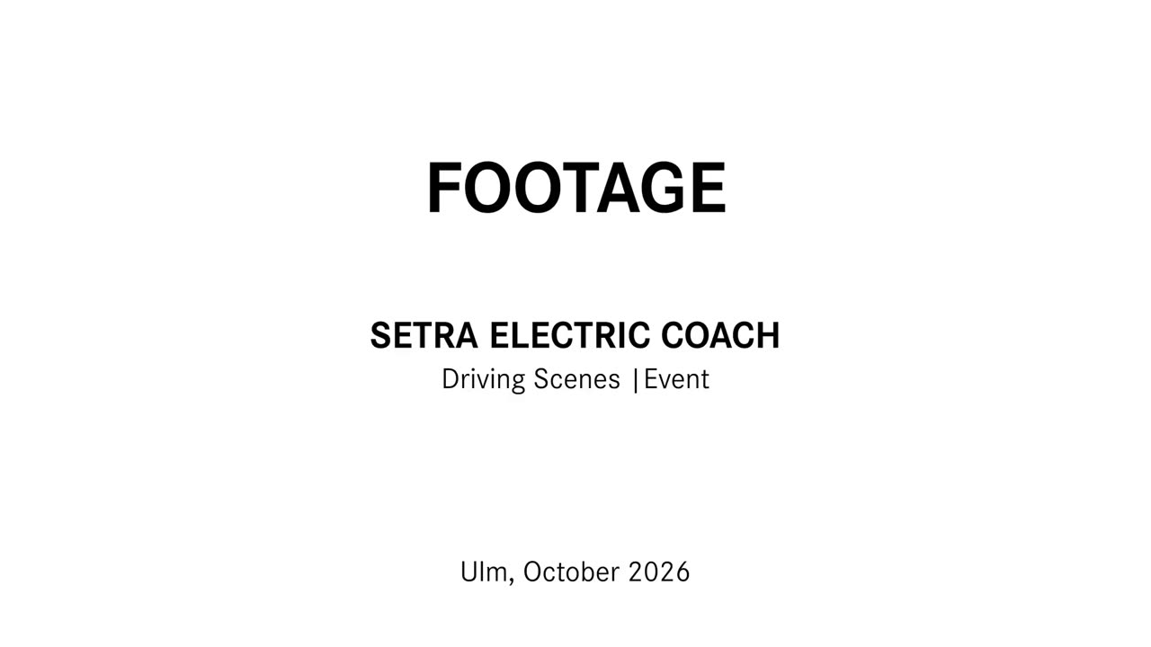 Daimler Buses and Partners Reach Important Milestone on the Road to the Electric Coach