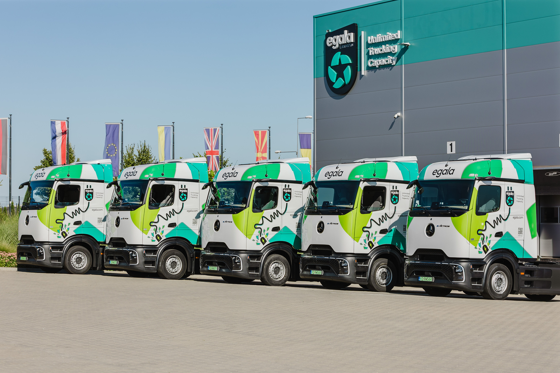 Großauftrag aus den Niederlanden: Egala bestellt 175 Mercedes-Benz Lkw für seine europäische Flotte
