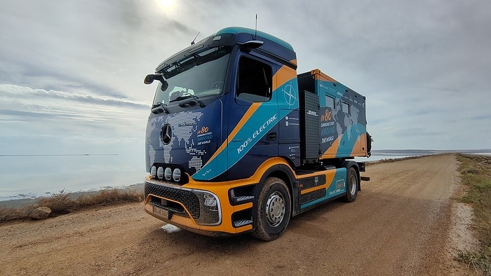 Europe in the Rear-View Mirror: First Major Leg of the eActros 600 World Tour Completed