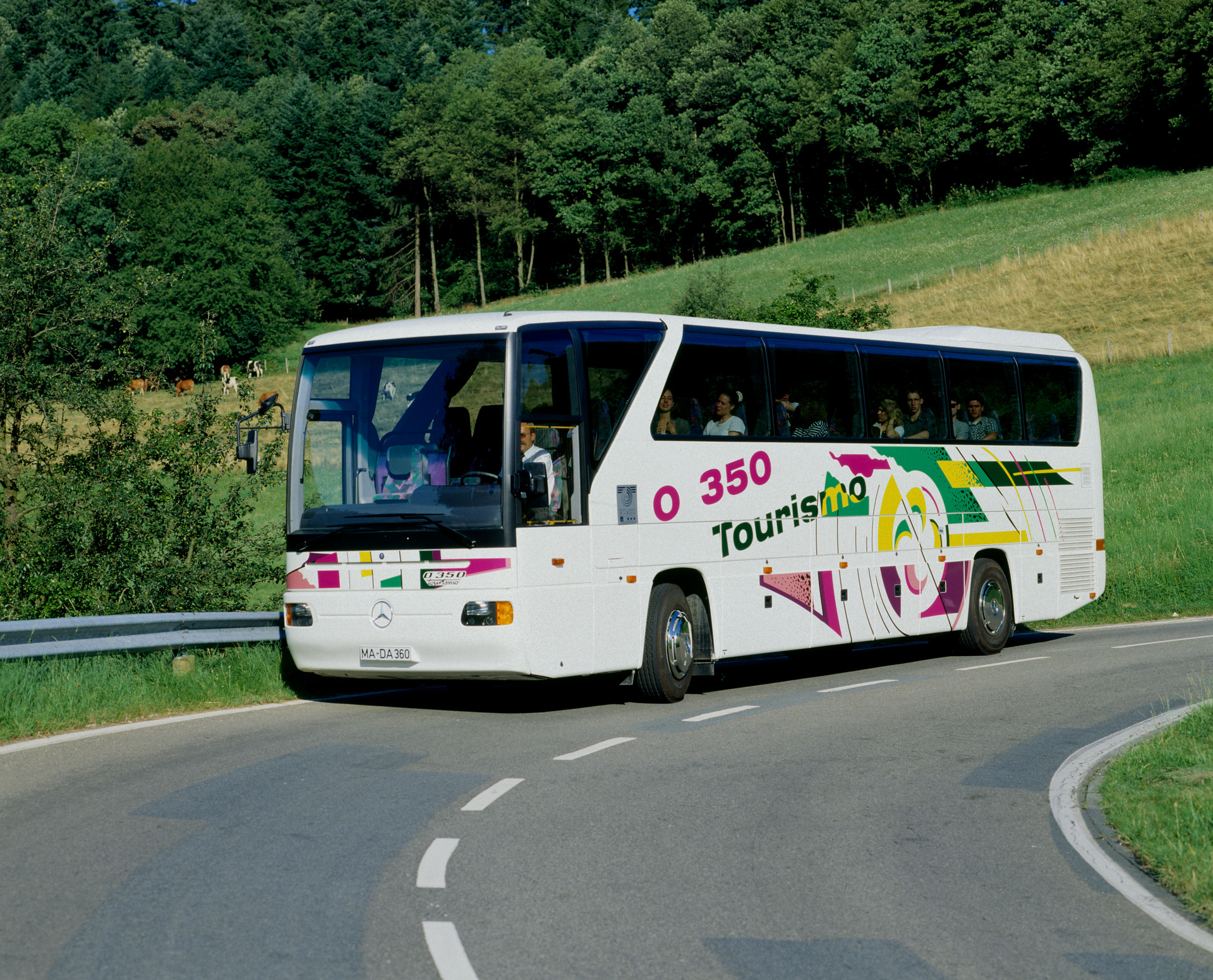 Mercedes-Benz Tourismo O 350 Reiseomnibus 1995 Mercedes-Benz Tourismo O 350 Reiseomnibus 1995
