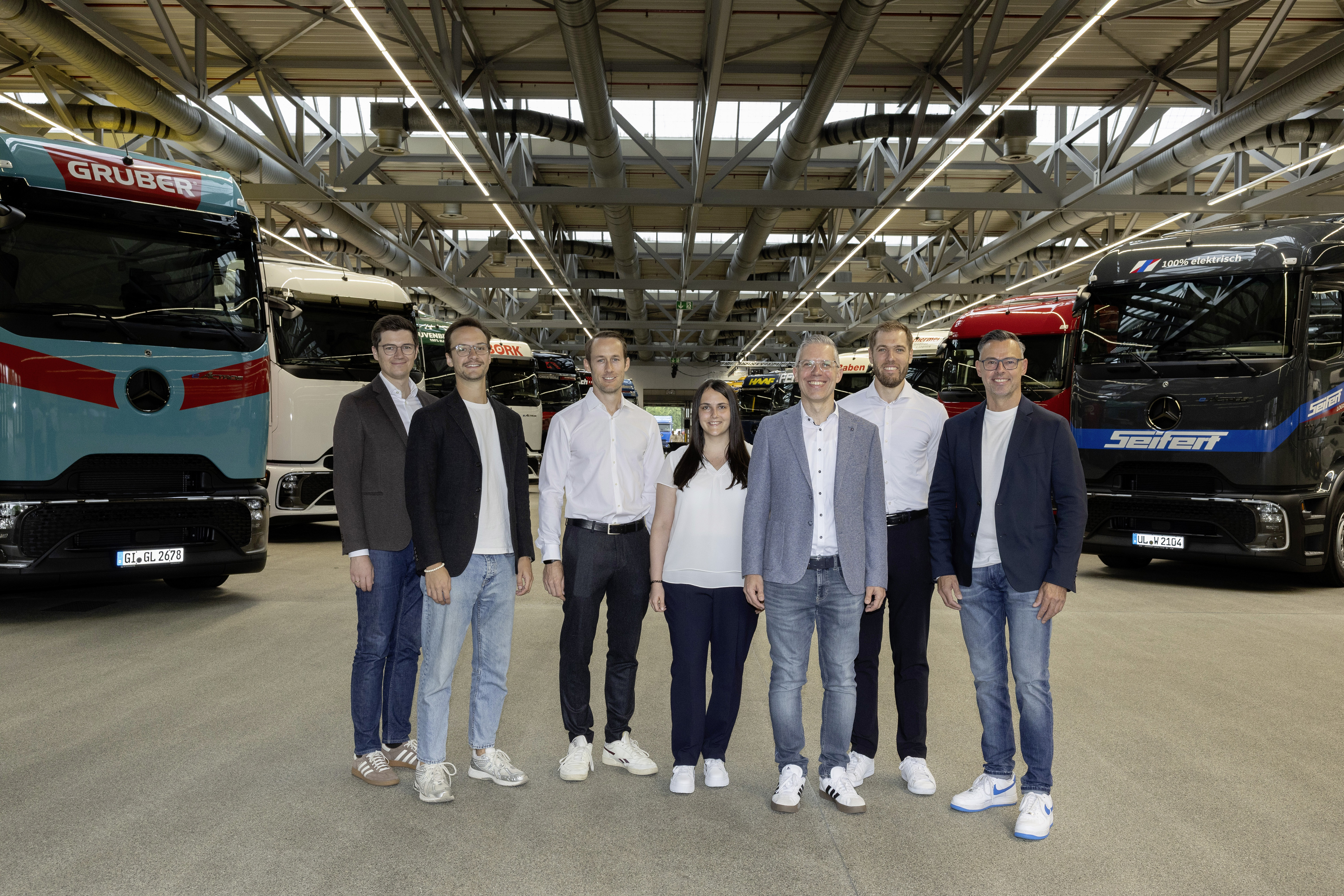 Das Projektteam “Electrify Inbound Logistics” 