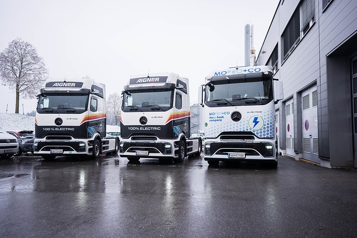 Emissions-free store deliveries by 2030: Lidl Austria relies on the eActros 600