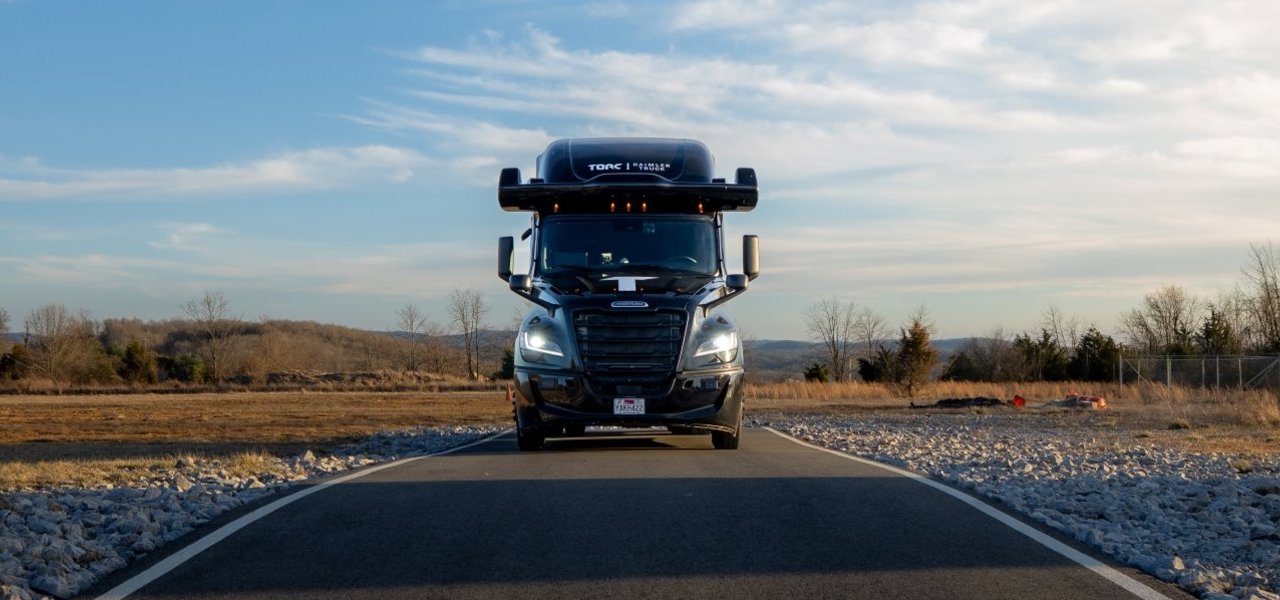 Autonomous Freightliner Cascadia Truck