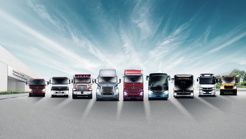 Visual Daimler Truck Hauptversammlung 2023 - Range Fahrzeuge