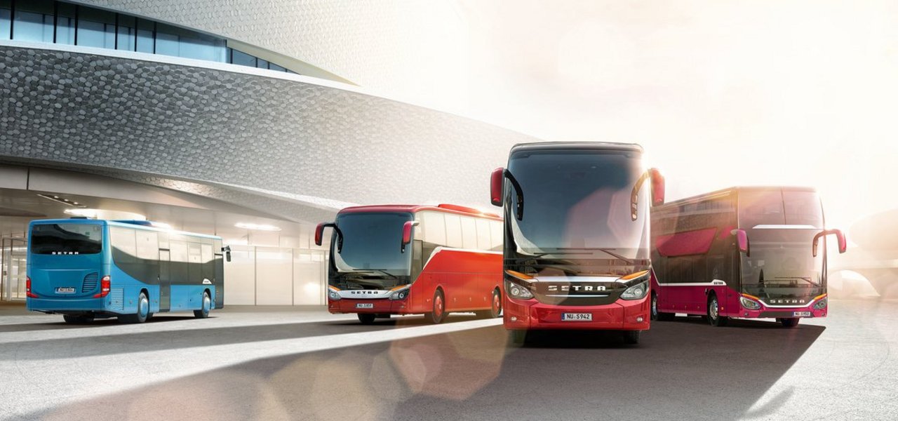 Setra - TC500 - CC500 - MC400 - TopClass - ComfortClass - MultiClass - Reisebus - Überlandbus - Gesamtrange - 2020