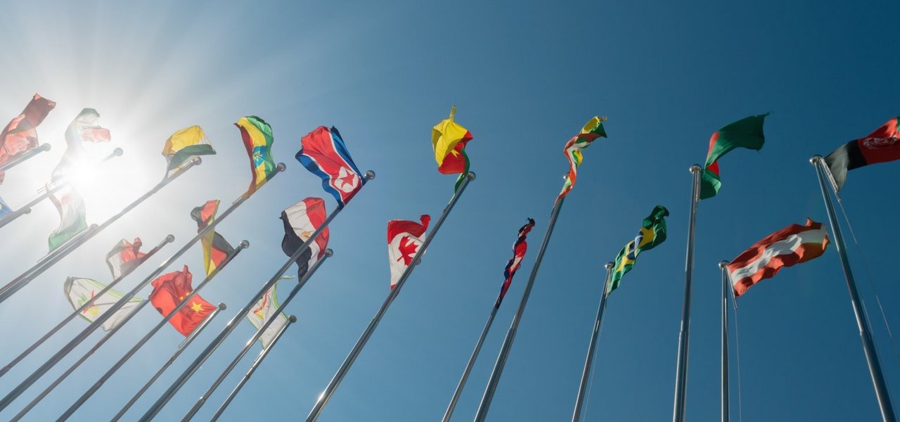 Flags of different Nations
